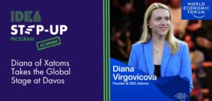 Read more about the article Founder Feature: Diana of Xatoms Takes the Global Stage at Davos